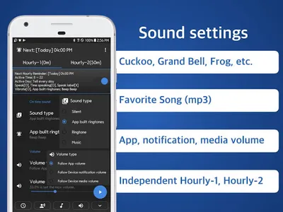 Hourly Reminder -On Time Alarm screenshot 4