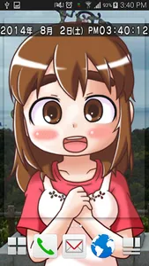 みつどもえライブ壁紙 screenshot 2