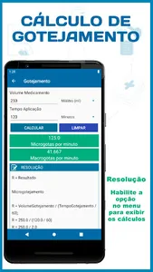 CalcFacil Premium - Enfermagem screenshot 1