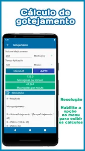 CalcFacil - Enfermagem screenshot 1