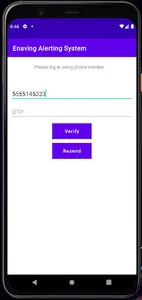 Enaving Alerting System screenshot 1