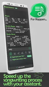 Rappad Rap lyric writer helper screenshot 0