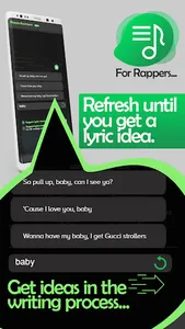 Rappad Rap lyric writer helper screenshot 1