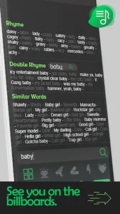 Rappad Rap lyric writer helper screenshot 3