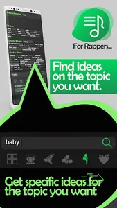 Rappad Rap lyric writer helper screenshot 6