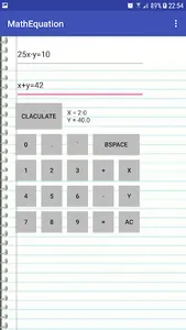 Math Equation screenshot 1