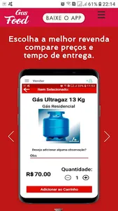 Gas Food - Delivery de Gás, Co screenshot 2