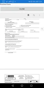 OCCCI Pre-Membership Registrat screenshot 1