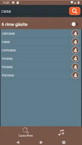 Dictionar de Rime screenshot 1