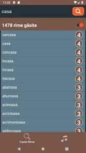Dictionar de Rime screenshot 3