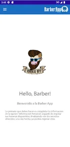 Barber App - Barbero screenshot 0