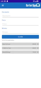 Barber App - Barbero screenshot 1
