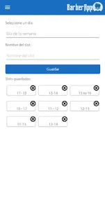 Barber App - Barbero screenshot 2