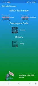 Barcodereader screenshot 0