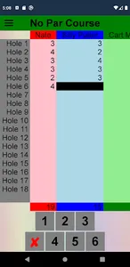 Golf Scorekeeper screenshot 4
