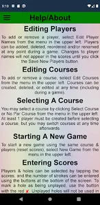Golf Scorekeeper screenshot 7