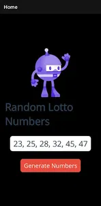 lotto Numebers Generator 2023 screenshot 0
