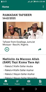 Tafseer 2021 - Dr. Sani Umar screenshot 0