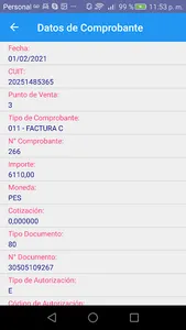 Scan Facturas screenshot 2