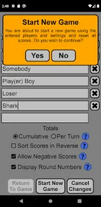 ScorePad screenshot 2