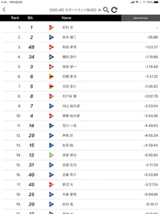 WS LiveResults screenshot 3