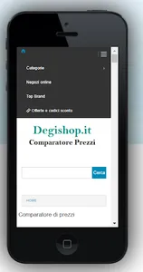 Comparatore prezzi degishop.it screenshot 1