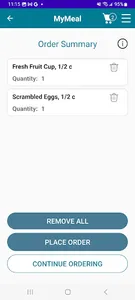 MyMeal by CompassOne screenshot 3