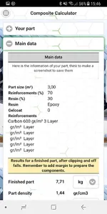 Composite Calculator II screenshot 2