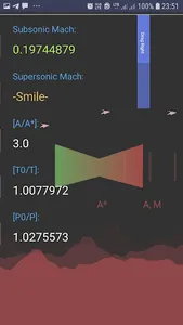 Gas Table and Compressible flo screenshot 5