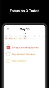 3 Things - Todo List for Focus screenshot 0