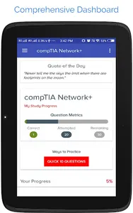 CompTIA Network+ Practice Test screenshot 8