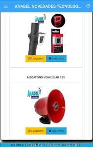 Anabel Novedades Tecnológicas. screenshot 1
