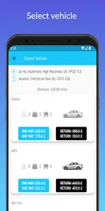 GETCAB taxi minicab chauffeur screenshot 10