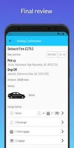 GETCAB taxi minicab chauffeur screenshot 3