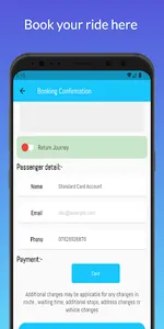 GETCAB taxi minicab chauffeur screenshot 4