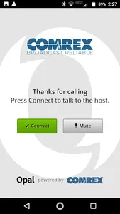 Comrex Opal Connect screenshot 1