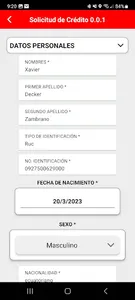 Apertura de Cuentas screenshot 0