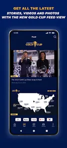 Concacaf Gold Cup Official App screenshot 2