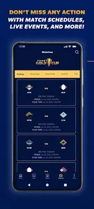 Concacaf Gold Cup Official App screenshot 3