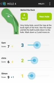 Hastings Adventure Golf App screenshot 2