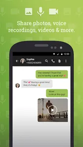 The Text Messenger App screenshot 1