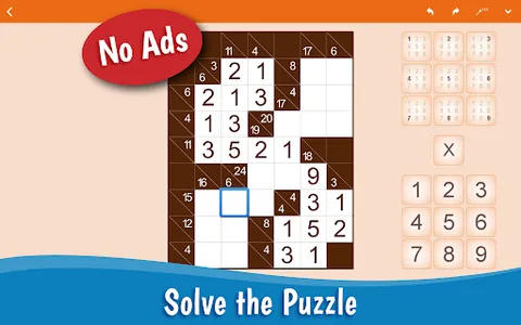 Kakuro: Number Crossword screenshot 10