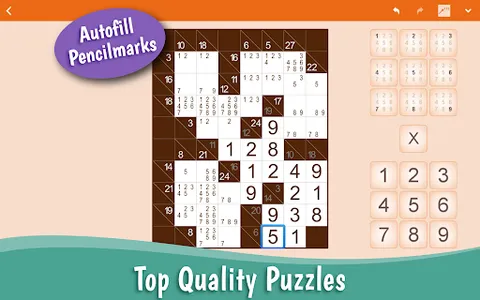 Kakuro: Number Crossword screenshot 13