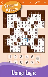 Kakuro: Number Crossword screenshot 6