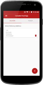 Concetto Food App screenshot 1