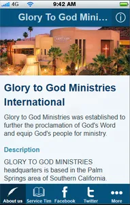 Glory to God Ministries screenshot 0