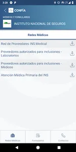 CONFÍA screenshot 2