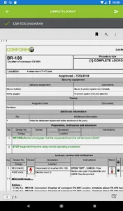CONFORMiT Lockout/Tagout screenshot 9