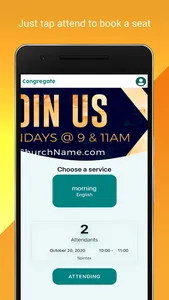 Congregate Events - book your  screenshot 4