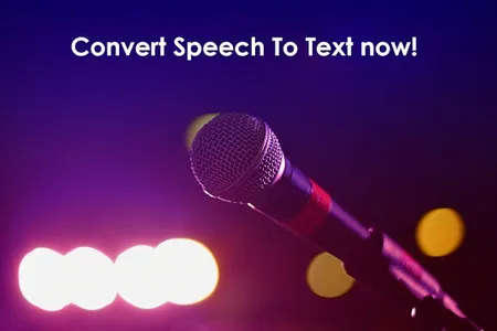 Speech To Text Converter screenshot 0